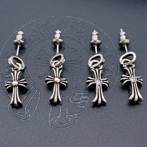 Replica Chrome Hearts Earrings #1406758 $25.00 USD for Wholesale