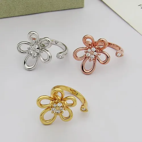 Replica Van Cleef & Arpels Rings In Gold For Women #1406829 $27.00 USD for Wholesale