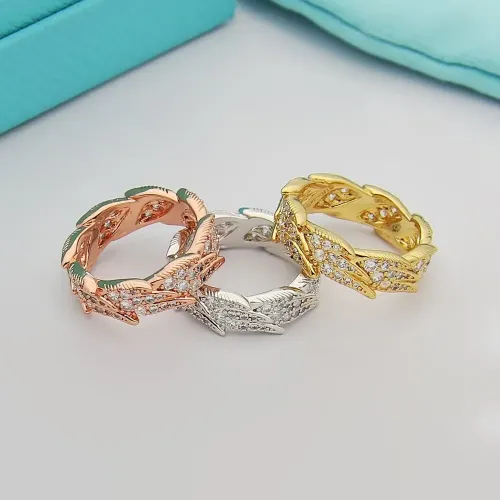 Replica Tiffany Rings In Rose Gold #1406868 $25.00 USD for Wholesale
