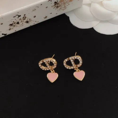 Replica Christian Dior Earrings For Women #1406950 $25.00 USD for Wholesale