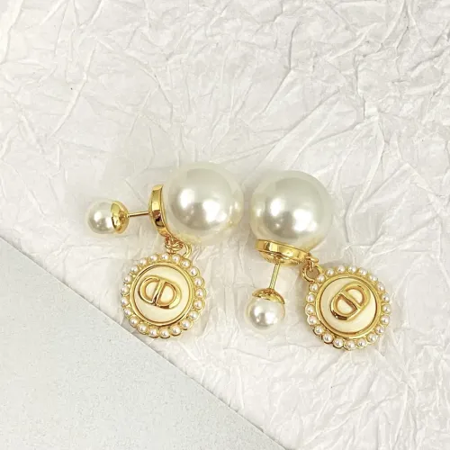 Replica Christian Dior Earrings For Women #1406971 $34.00 USD for Wholesale