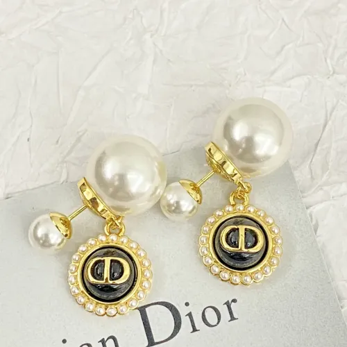 Replica Christian Dior Earrings For Women #1406972 $34.00 USD for Wholesale