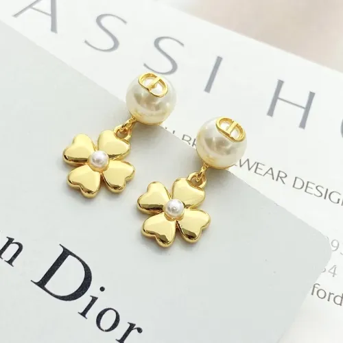 Replica Christian Dior Earrings For Women #1406974 $25.00 USD for Wholesale