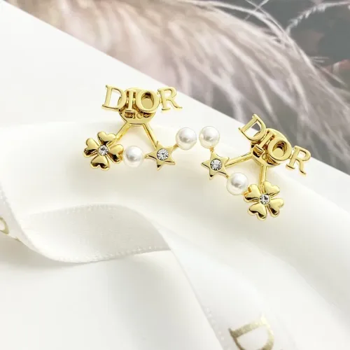 Replica Christian Dior Earrings For Women #1406976 $29.00 USD for Wholesale