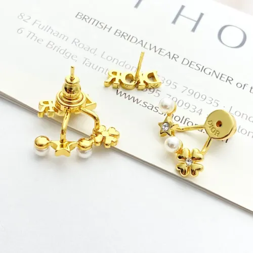 Replica Christian Dior Earrings For Women #1406976 $29.00 USD for Wholesale