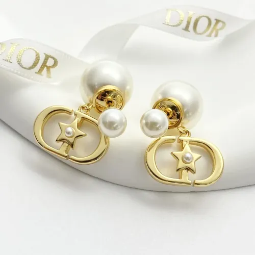 Replica Christian Dior Earrings For Women #1406981 $29.00 USD for Wholesale