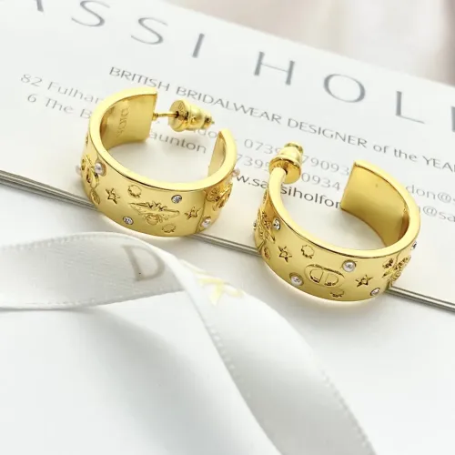 Replica Christian Dior Earrings For Women #1406983 $32.00 USD for Wholesale
