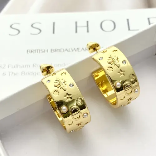 Replica Christian Dior Earrings For Women #1406983 $32.00 USD for Wholesale