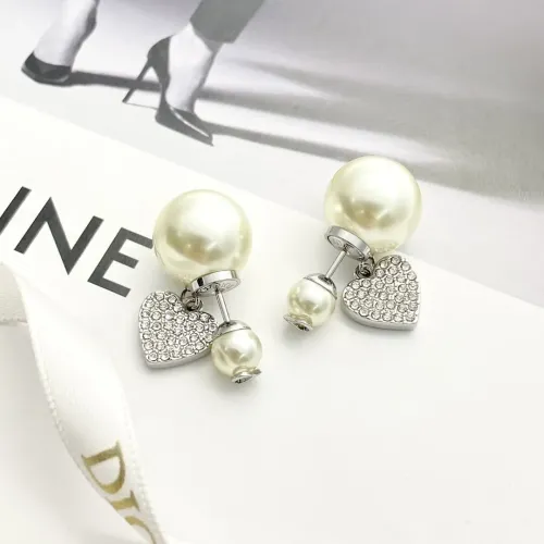 Replica Christian Dior Earrings For Women #1406988 $32.00 USD for Wholesale