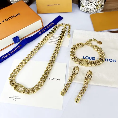 Louis Vuitton LV Jewelry Set #1407111 $68.00 USD, Wholesale Replica Louis Vuitton LV Jewelry Set