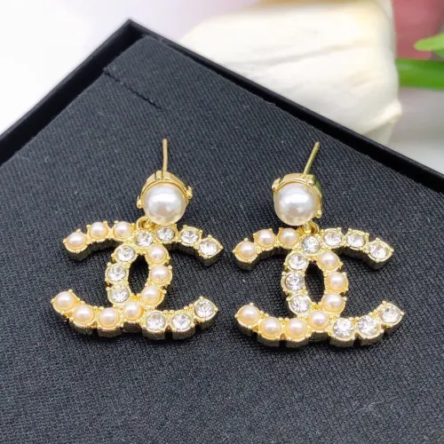 Replica Chanel Earrings For Women #1407182 $25.00 USD for Wholesale