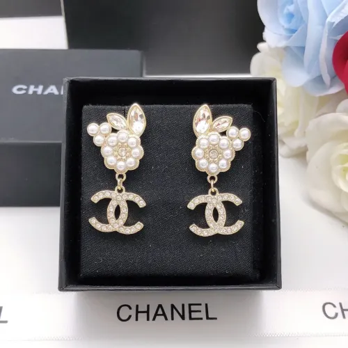 Replica Chanel Earrings For Women #1407187 $25.00 USD for Wholesale