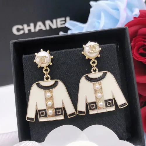 Chanel Earrings For Women #1407189 $25.00 USD, Wholesale Replica Chanel Earrings