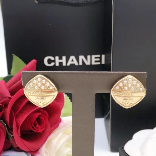 Replica Chanel Earrings For Women #1407190 $25.00 USD for Wholesale
