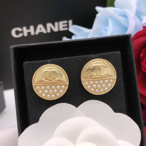Chanel Earrings For Women #1407191 $25.00 USD, Wholesale Replica Chanel Earrings