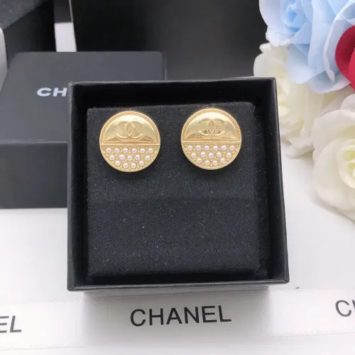 Replica Chanel Earrings For Women #1407191 $25.00 USD for Wholesale