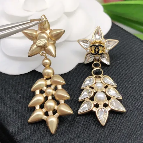 Replica Chanel Earrings For Women #1407195 $27.00 USD for Wholesale