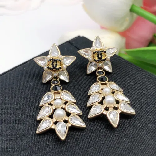 Replica Chanel Earrings For Women #1407195 $27.00 USD for Wholesale
