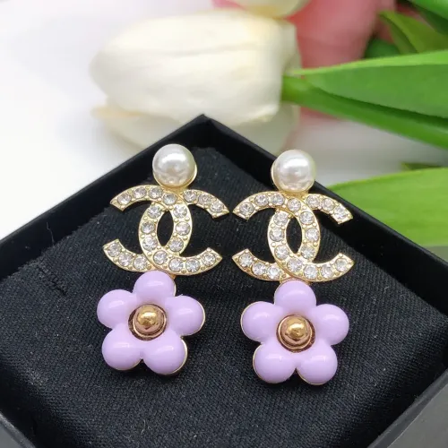 Replica Chanel Earrings For Women #1407196 $27.00 USD for Wholesale