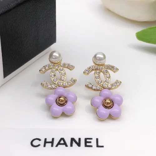Replica Chanel Earrings For Women #1407196 $27.00 USD for Wholesale