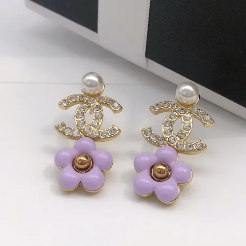 Replica Chanel Earrings For Women #1407196 $27.00 USD for Wholesale