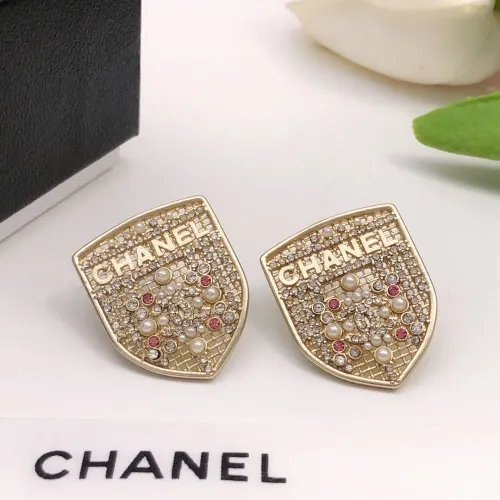 Replica Chanel Earrings For Women #1407198 $25.00 USD for Wholesale