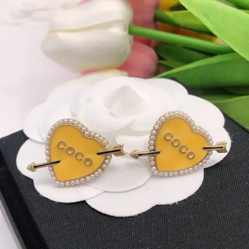 Replica Chanel Earrings For Women #1407200 $25.00 USD for Wholesale