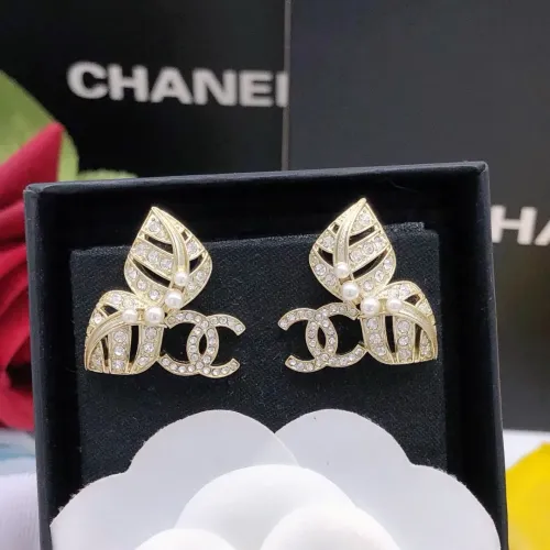 Chanel Earrings For Women #1407215 $25.00 USD, Wholesale Replica Chanel Earrings