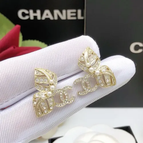 Replica Chanel Earrings For Women #1407215 $25.00 USD for Wholesale