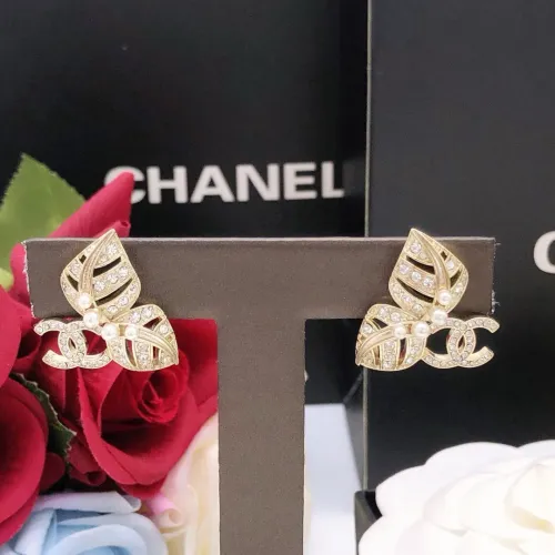Replica Chanel Earrings For Women #1407215 $25.00 USD for Wholesale