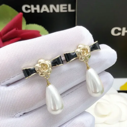 Replica Chanel Earrings For Women #1407218 $25.00 USD for Wholesale