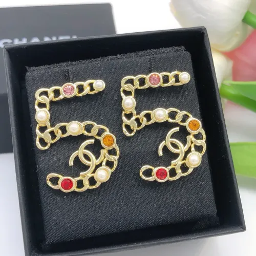 Chanel Earrings For Women #1407220 $25.00 USD, Wholesale Replica Chanel Earrings