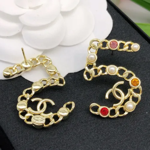 Replica Chanel Earrings For Women #1407220 $25.00 USD for Wholesale