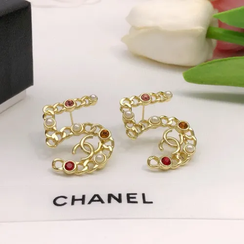 Replica Chanel Earrings For Women #1407220 $25.00 USD for Wholesale