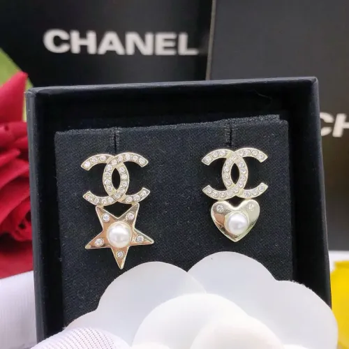 Chanel Earrings For Women #1407223 $25.00 USD, Wholesale Replica Chanel Earrings