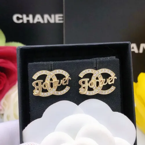 Chanel Earrings For Women #1407224 $25.00 USD, Wholesale Replica Chanel Earrings