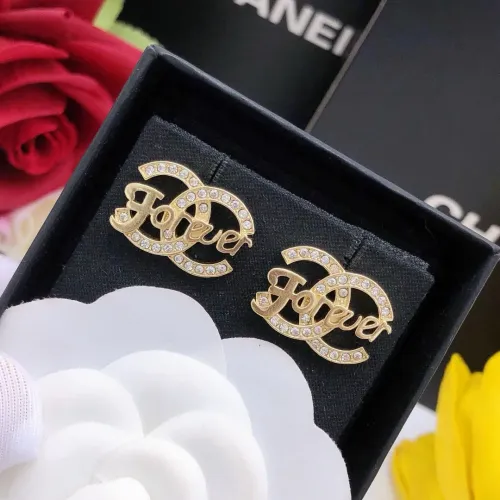Replica Chanel Earrings For Women #1407224 $25.00 USD for Wholesale