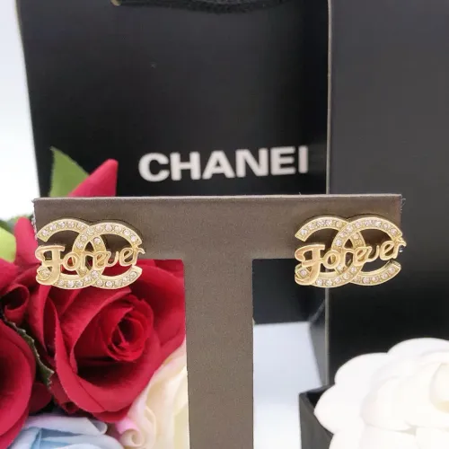 Replica Chanel Earrings For Women #1407224 $25.00 USD for Wholesale