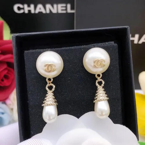 Chanel Earrings For Women #1407234 $25.00 USD, Wholesale Replica Chanel Earrings
