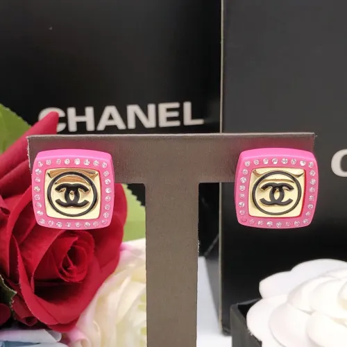 Replica Chanel Earrings For Women #1407237 $25.00 USD for Wholesale