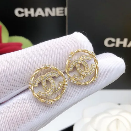 Replica Chanel Earrings For Women #1407240 $25.00 USD for Wholesale