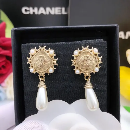 Chanel Earrings For Women #1407242 $25.00 USD, Wholesale Replica Chanel Earrings