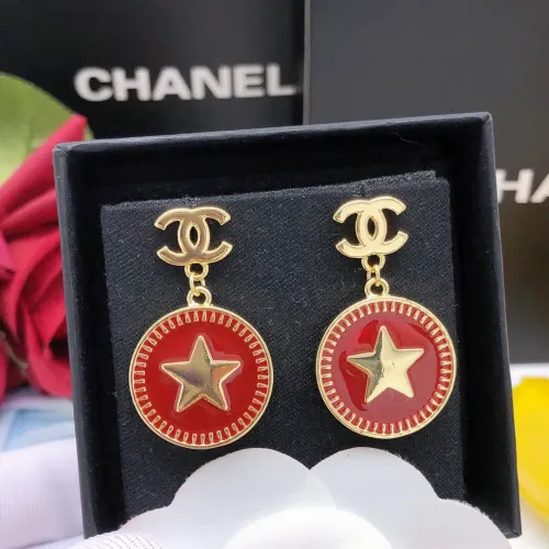 Chanel Earrings For Women #1407243 $25.00 USD, Wholesale Replica Chanel Earrings
