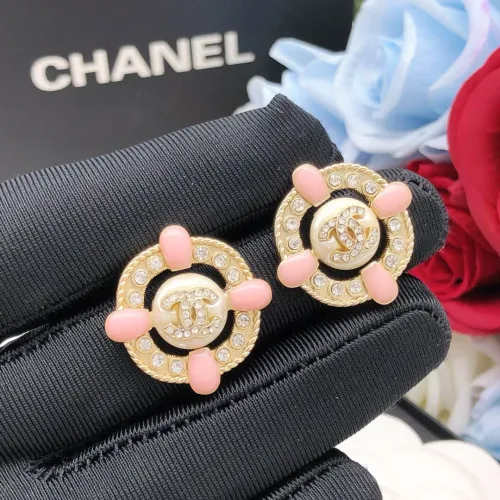 Replica Chanel Earrings For Women #1407245 $25.00 USD for Wholesale