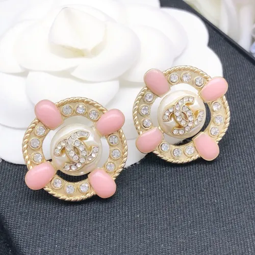 Replica Chanel Earrings For Women #1407245 $25.00 USD for Wholesale