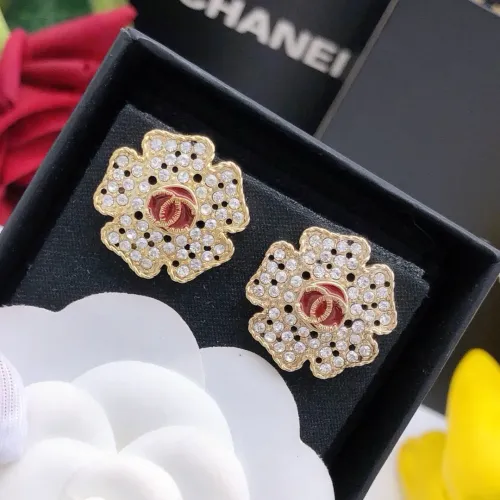 Replica Chanel Earrings For Women #1407246 $25.00 USD for Wholesale