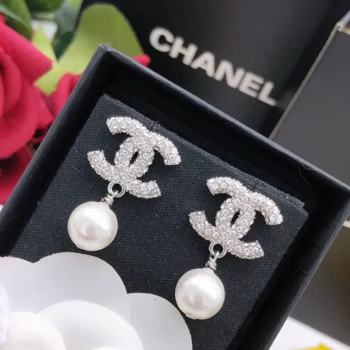 Replica Chanel Earrings For Women #1407248 $25.00 USD for Wholesale