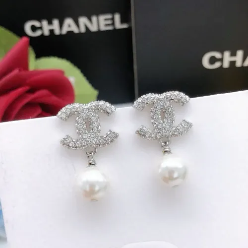 Replica Chanel Earrings For Women #1407248 $25.00 USD for Wholesale