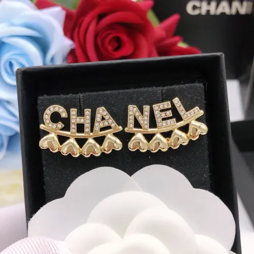 Chanel Earrings For Women #1407249 $25.00 USD, Wholesale Replica Chanel Earrings