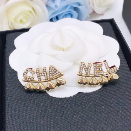 Replica Chanel Earrings For Women #1407249 $25.00 USD for Wholesale